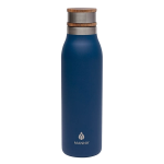 Manna 18 oz. Ascend Stainless Steel Water Bottle w/ Acacia Lid