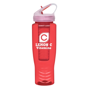 28 Oz. Poly-Clean™ Sports Bottle With Fruit Infuser
