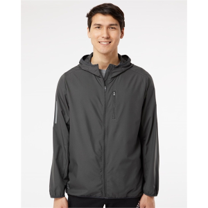 Adidas Hooded Full-Zip Windbreaker